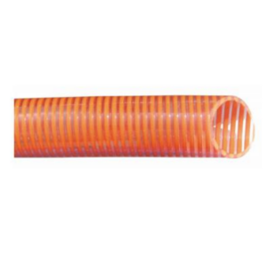 Manguera de PVC para succión y descarga de agua -Succión Naranja